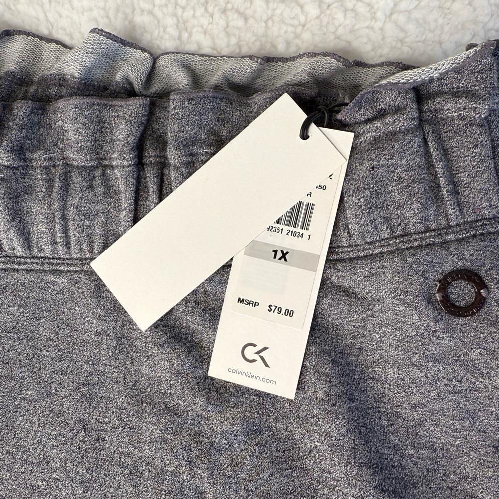 Calvin Klein performance women’s Stretch Gray Wide-Leg size 1X